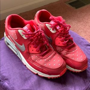 Hot pink Nike Air Max 90 - Valentines Day